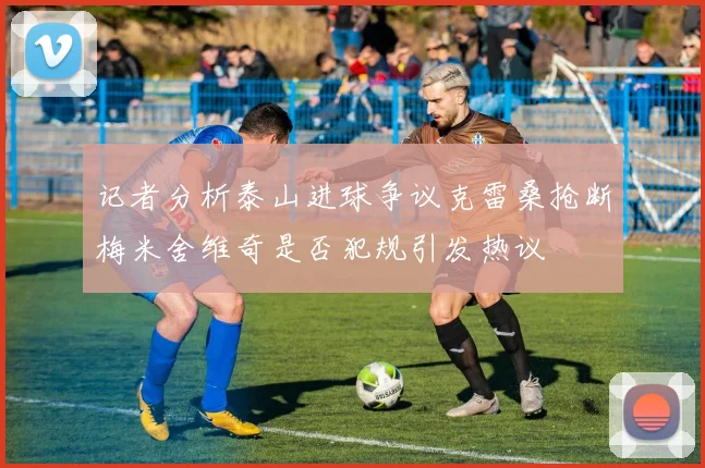 记者分析泰山进球争议克雷桑抢断梅米舍维奇是否犯规引发热议